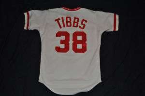 1985 Cincinnati Reds Jay Tibbs Game Worn Used Jersey  