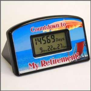  Beach Retirement Countdown Timer