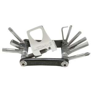  Lezyne Carbon 10 Multi Tool Carbon/Hi Gloss, One Size 