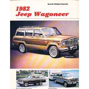  1982 Jeep Grand and Wagoneer Original Sales Brochure 