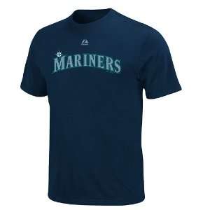   Mariners Official Wordmark Tee   Big and Tall: Sports & Outdoors