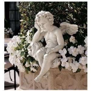   Replica Baby Angel Cherub Sculpture Statue Sculpture: Home & Kitchen