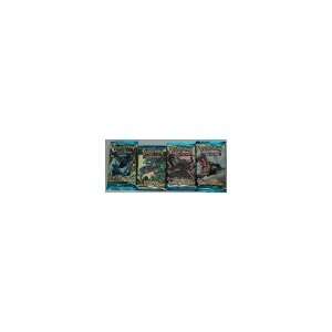   Majestic Dawn Trading Card Game 4 Booster Packs [Toy]: Toys & Games