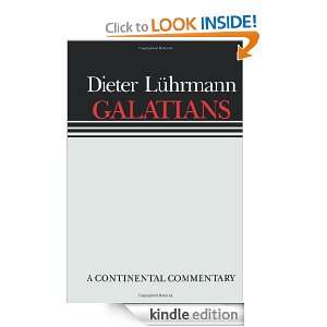 Galatians A Continental Commentary (Continental Commentaries) Dieter 