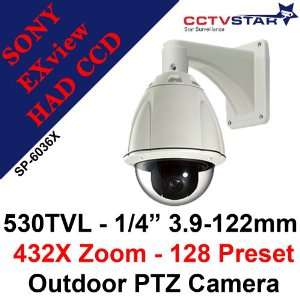  CCTVSTAR SP 6036X 530TVL SONY EXview HAD CCD 432X Zoom 