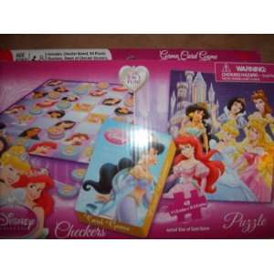  Princess   Checkers, Memory Match Card Game & Puzzle: Toys & Games