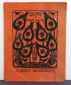 Beardsley Hand Silk Screen Prints Portfolio Salome  
