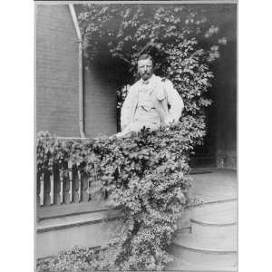 Theodore Roosevelt,1858 1919,on veranda,26th President