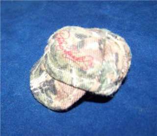   DALE EARNHARDT CAMOFLAGED   CAMO CAP   HAT FOR A 12 FIGURE  