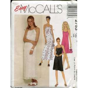  MCalls Sewing Pattern #2753 Misses Petite Summer Dress & Bag 