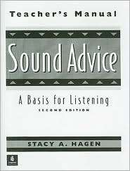 Sound Advice A Basis for Listening, (0130813621), Stacy A. Hagen 