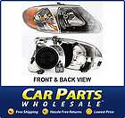 New Headlight Passenger Side Clear lens Town Country Halogen CH2503129