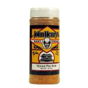 John Henrys Texas Pig Rub (Chef, 12 oz)  Grocery 