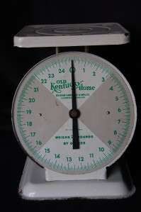 Vintage Old Kentucky Home Kitchen Scales, Belknap Hardware  