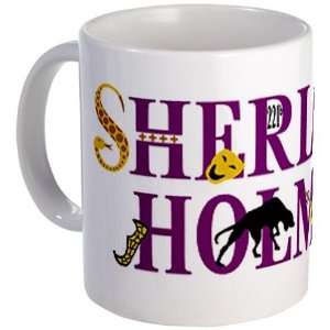  Sherlock Holmes Lives Hobbies Mug by  Kitchen 