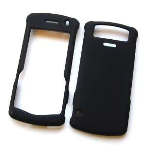   8120 8130 Rubberized Leather Paint Protector Case Snap On Cover Black