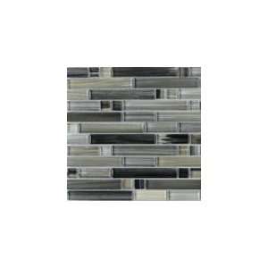  Handicraft II Series Black Sea Linear Mosaic Sample