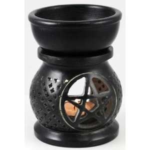  Black Pentagram oil diffused