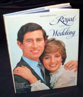 Kathryn Spink INVITATION TO A ROYAL WEDDING 1981 1stEd  
