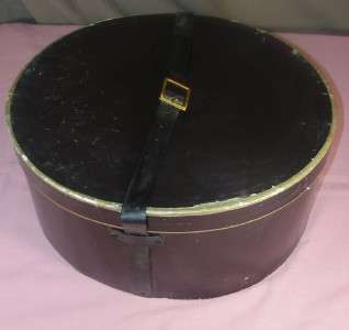 Vintage Mens Brown Black Churchill Beaver 25 Bowler Derby Hat 