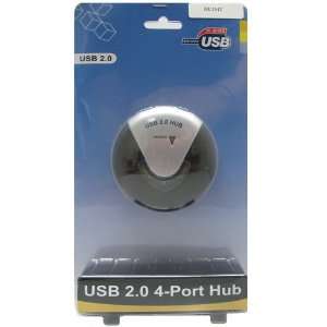 GWC Technologies HU2542 USB 2.0 4 Port Hub in Retail Package