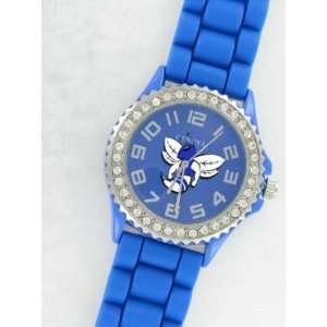  Royal blue silicone hornets mascot watch 