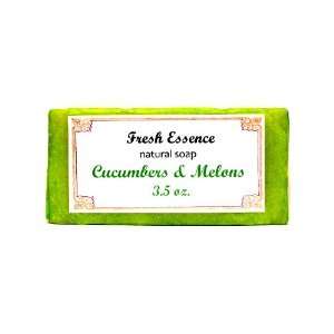  Fresh Essence Natural Soap   Cucumbers & Melons: Beauty