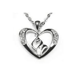  Baby Phat Heart Necklace: Home & Kitchen