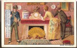 Childs Game Find The Hidden Object c1886 Card  