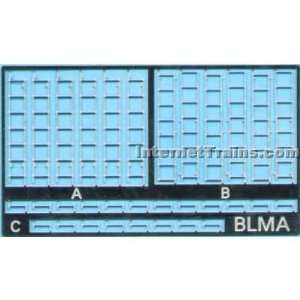  BLMA N Scale Transition Era Box Car Ladders (32 per pack 