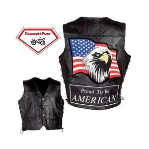    American Eagle Genuine Leather Vest (2X Large) 