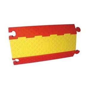  Power First 4CEL4 Cable Protector, 3 Channel, Red&Yellow 