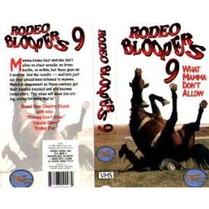  Rodeo Bloopers 9   VHS