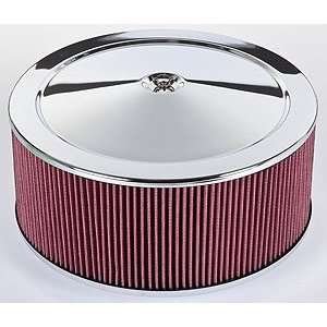 JEGS Performance Products 500005 14 x 6 Air Cleaner with Smooth Top