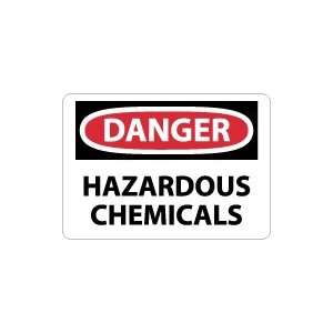    OSHA DANGER Hazardous Chemicals Safety Sign: Home Improvement