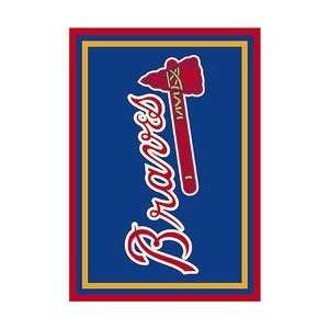  Milliken Atlanta Braves Team Spirit Area Rug: Sports 