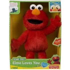 Fisher Price Sesame Street Elmo Loves You: Toys & Games