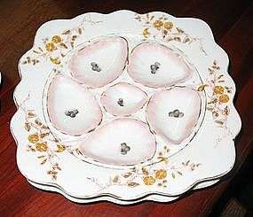 mark gutherz pink oyster plate set of 4 antique click on the text 