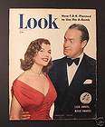 1950 LOOK Magazine   Corinne Calvet   Bob Hope