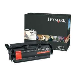  Lexmark High Yield Black Toner Cartridge For T650, T652 