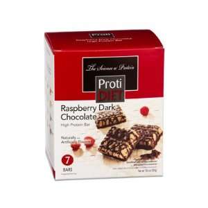  Raspberry Dark Chocolate ProtiDiet High Protein Squares (7 