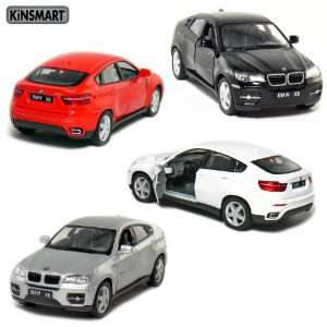   of 4: 5 BMW X6 SUV 1:38 Scale (Black/Red/Silver/White): Toys & Games