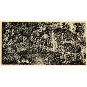   Runestone Viking Age Sverige   Original Photogravure