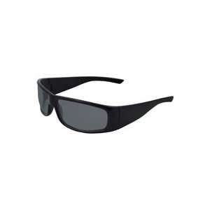  Boas Xtreme Black Frame Smoke Lens Safety Sunglasses