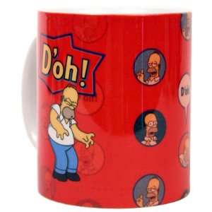  The Simpsons Homer Doh Coffee Mug   11 Oz. Kitchen 