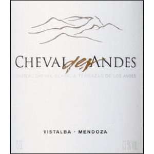  2006 Terrazas Cheval des Andes 750ml Grocery & Gourmet 