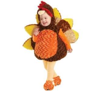  Lets Party By Underwraps Turkey Toddler Costume / Brown 