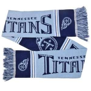 Tennessee Titans Team Stripe Knit Scarf 
