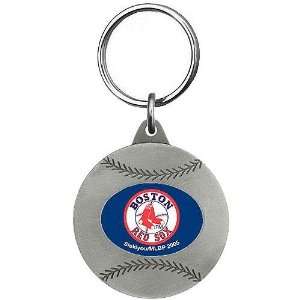 Boston Red Sox MLB Baseball Key Tag:  Sports & Outdoors