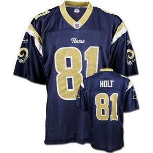  Torry Holt Reebok NFL Navy Replica St. Louis Rams Youth 
